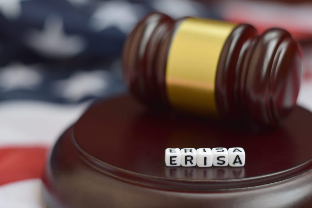 photo of gavel relating to ERISA fiduciary insurance legal claims